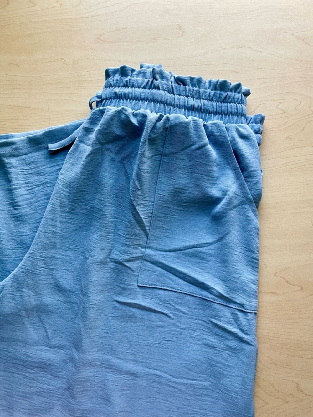 Light blue wide leg pants - Picture 2 of 6